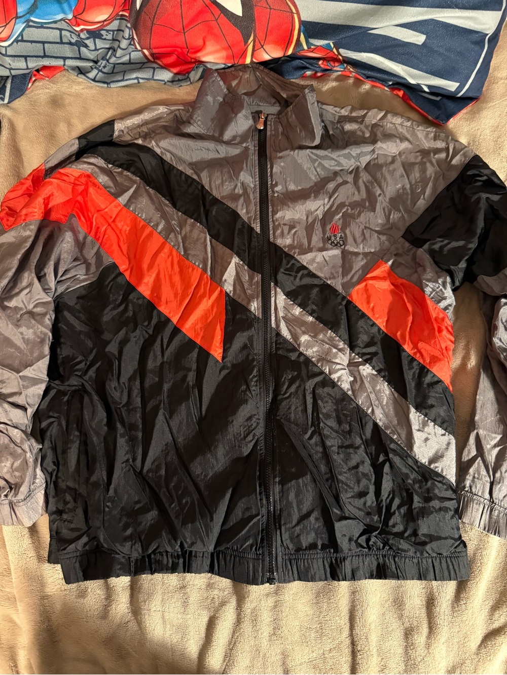 Vintage 90s Olympic Windbreaker